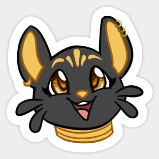 Happy Bastet Sticker